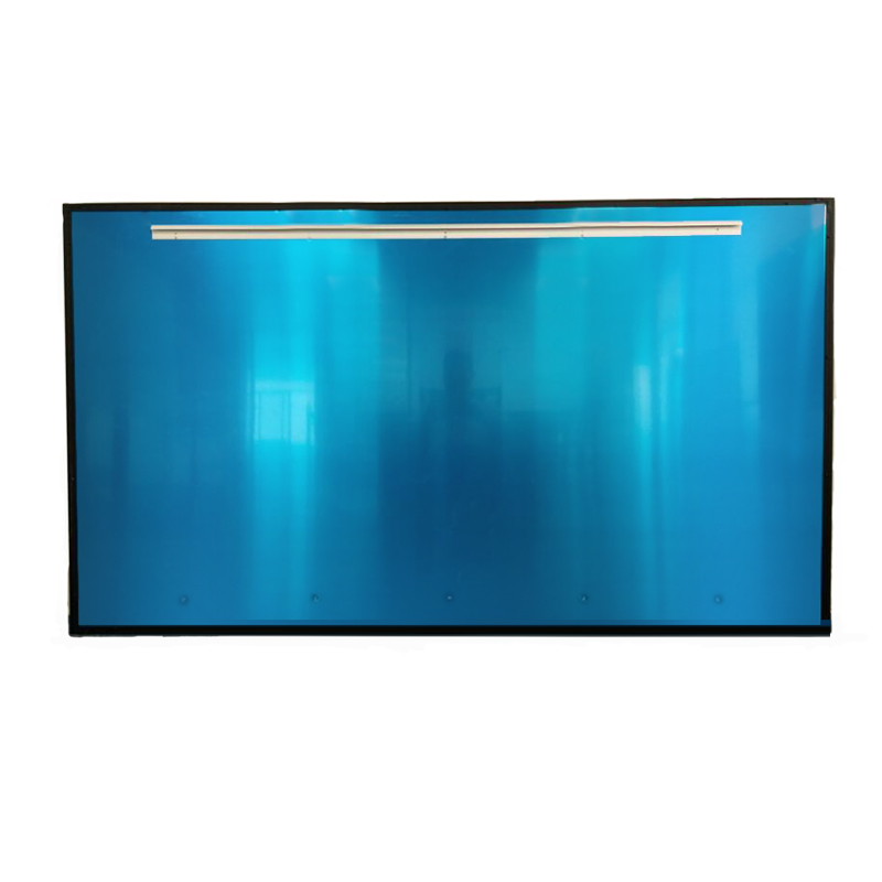 Black Grid Projection Screen